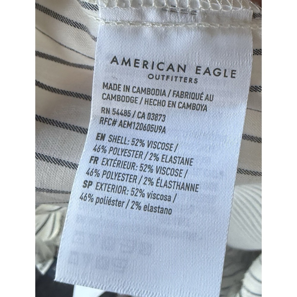 SOLD
Wide Leg PJ Pant Stripe Pockets Y2K Inspired XXS Oversized Cappuccino - Picture 11 of 11